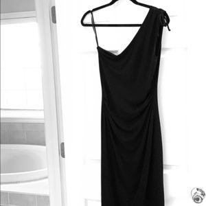 Asymmetrical cocktail dress